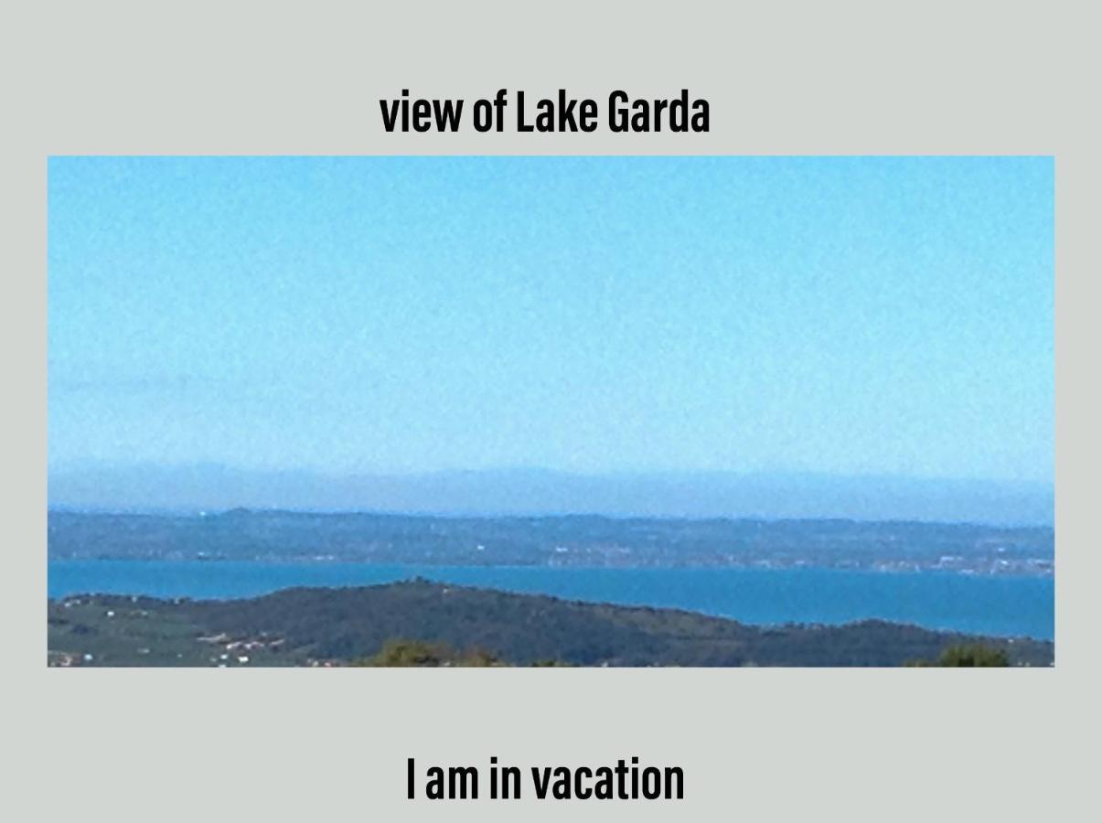 Agriturismo Fattoria Monte Baldo Vista Lago Caprino Veronese Buitenkant foto